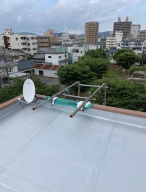 ベランダ防水工事、屋上シート防水補修工事